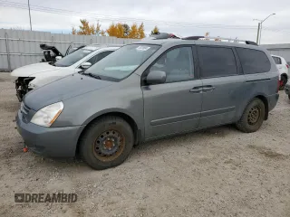 2009 Kia Sedona LX with VIN KNDMB233196318832, listed as a Copart auction lot 75229804 with 350,784 mi miles and Clean Title. Bid and sale history available at carsss.com. Image 1.