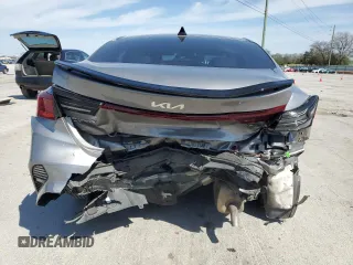 2024 Kia Forte GT-Line with VIN 3KPF54AD4RE786071, listed as a Copart auction lot 51495935 with 32,883 mi miles and Salvage Title. Bid and sale history available at carsss.com. Image 6.