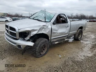 2004 Dodge Ram 2500 SLT with VIN 3D7KU26D24G116052, listed as a Copart auction lot 44064565 with Not Provided miles and Salvage Title. Bid and sale history available at carsss.com. Image 1.