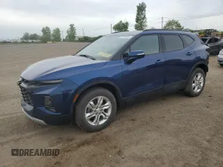 2022 Chevrolet Blazer LT with VIN 3GNKBHR49NS129188, listed as a Copart auction lot 58725365 with 33,163 mi miles and Salvage title. Bid and sale history available at DreamBid. Image 1.