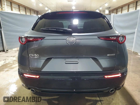 2023 Mazda CX-30 S Premium with VIN 3MVDMBDM5PM545910, listed as a Copart auction lot 51910975 with 39,052 mi miles and Clean Title. Bid and sale history available at DreamBid. Image 6.