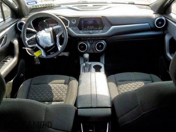 2021 Chevrolet Blazer LT with VIN 3GNKBCRS2MS535720, listed as a Copart auction lot 56637165 with 79,307 mi miles and Salvage title. Bid and sale history available at DreamBid. Image 8.