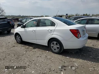 2015 Chevrolet Sonic LT with VIN 1G1JC5SH3F4150318, listed as a Copart auction lot 53275075 with 117,402 mi miles and Salvage Title. Bid and sale history available at DreamBid. Image 2.