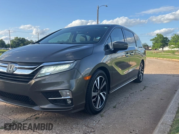 2020 Honda Odyssey Elite with VIN 5FNRL6H99LB004073, listed as a Copart auction lot 54796285 with 167,110 mi miles and Clean Title. Bid and sale history available at DreamBid. Image 2.