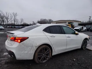 2020 Acura TLX w/A-Spec Pkg with VIN 19UUB3F62LA002681, listed as a Copart auction lot 83620234 with 93,305 mi miles and Salvage Title. Bid and sale history available at carsss.com. Image 3.