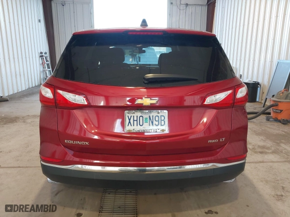 2018 Chevrolet Equinox LT with VIN 2GNAXSEV4J6337500, listed as a IAAI auction lot 41812379 with 54,726 mi miles. Bid and sale history available at carsss.com. Image 16.