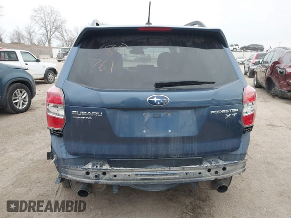 2014 Subaru Forester XT Touring with VIN JF2SJGMC9EH428341, listed as a IAAI auction lot 41185804 with 111,000 mi miles and . Bid and sale history available at DreamBid. Image 16.