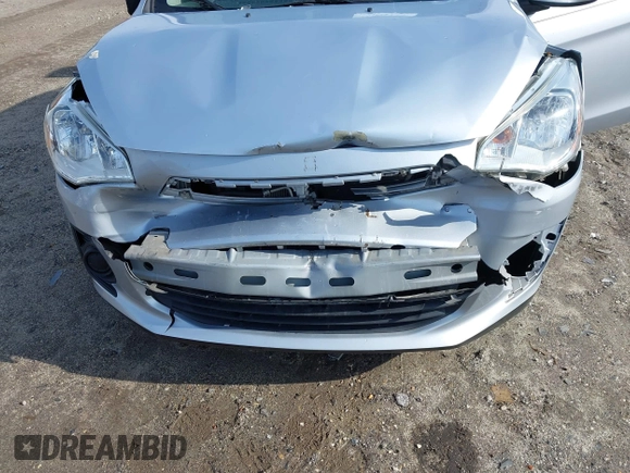 2017 Mitsubishi Mirage ES with VIN ML32F3FJ4HHF12680, listed as a IAAI auction lot 41467148 with 49,089 mi miles and . Bid and sale history available at DreamBid. Image 6.