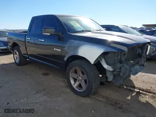 2010 Dodge Ram 1500 SLT with VIN 1D7RB1GT5AS209737, listed as a IAAI auction lot 41413982 with 185,043 mi miles. Bid and sale history available at carsss.com. Image 1.