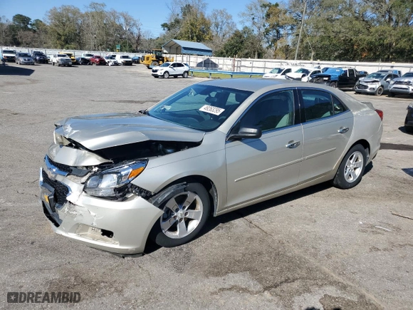 2015 Chevrolet Malibu LS with VIN 1G11B5SL1FF245360, listed as a Copart auction lot 49263295 with 115,709 mi miles and Salvage Title. Bid and sale history available at carsss.com. Image 1.
