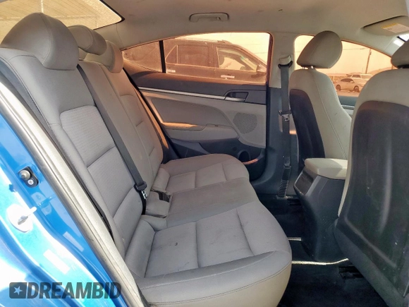 2017 Hyundai Elantra SE with VIN KMHD74LF8HU091460, listed as a Copart auction lot 59141945 with 198,679 mi miles and Clean title. Bid and sale history available at DreamBid. Image 10.