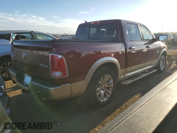 2016 Ram 1500 Limited z VIN 1C6RR7PMXGS237065, wystawiony jako Copart lot #72410304 z przebiegiem 123 084 mil mil oraz Szkoda całkowita • Salvage title. Historia ofert i sprzedaży dostępna na DreamBid. Obrazek 3.