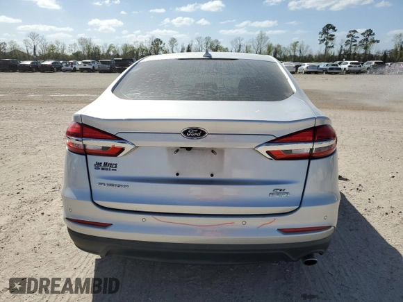 2019 Ford Fusion SE with VIN 3FA6P0HD7KR113434, listed as a Copart auction lot 48719045 with 127,883 mi miles and Salvage Title. Bid and sale history available at carsss.com. Image 6.
