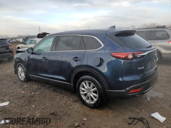 2017 Mazda CX-9 Sport with VIN JM3TCABY9H0142833, listed as a Copart auction lot 46862965 with 63,537 mi miles and Salvage Title. Bid and sale history available at DreamBid. Image 2.