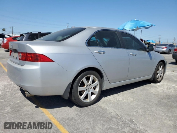 2005 Acura TSX with VIN JH4CL96885C011077, listed as a Copart auction lot 57878185 with 211,652 mi miles and Salvage title. Bid and sale history available at DreamBid. Image 3.