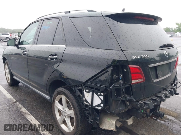 2016 Mercedes-Benz GLE 350 with VIN 4JGDA5HB2GA704220, listed as a IAAI auction lot 42444382 with 103,433 mi miles and . Bid and sale history available at DreamBid. Image 3.
