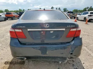 2007 Lexus LS 460 with VIN JTHBL46F675003368, listed as a Copart auction lot 62220355 with 176,745 mi miles and Salvage title. Bid and sale history available at DreamBid. Image 6.