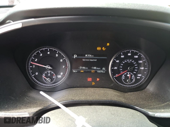 2023 Hyundai Santa Fe SEL z VIN 5NMS2DAJXPH540872, wystawiony jako Copart lot #53210975 z przebiegiem 15 575 mil mil oraz Szkoda całkowita • Salvage title. Historia ofert i sprzedaży dostępna na DreamBid. Obrazek 9.