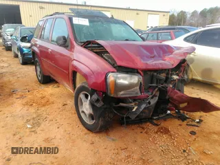 2006 Chevrolet TrailBlazer LS with VIN 1GNDT13S462216918, listed as a IAAI auction lot 41176249 with 215,253 mi miles and . Bid and sale history available at DreamBid. Image 1.