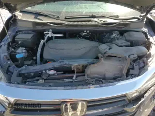 2023 Honda Odyssey EX-L with VIN 5FNRL6H62PB046855, listed as a Copart auction lot 69419395 with 25,151 mi miles and Salvage title. Bid and sale history available at DreamBid. Image 17.