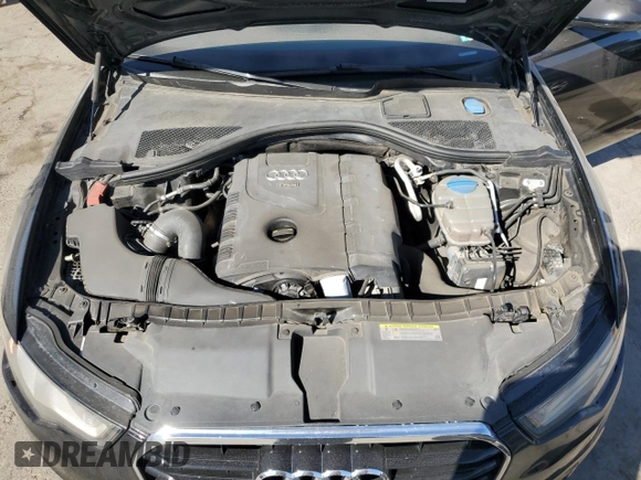 2015 Audi A6 2.0T Premium with VIN WAUCFAFC3FN038303, listed as a Copart auction lot 75356394 with 108,196 mi miles and Clean Title. Bid and sale history available at carsss.com. Image 11.