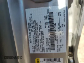 2020 Ford Fusion SE z VIN 3FA6P0T93LR179435, wystawiony jako Copart lot #56985465 z przebiegiem 43 188 mil mil oraz Szkoda całkowita • Salvage title. Historia ofert i sprzedaży dostępna na DreamBid. Obrazek 12.