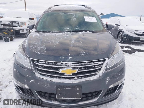 2013 Chevrolet Traverse LT with VIN 1GNKVGKD5DJ223287, listed as a IAAI auction lot 41510947 with 146,094 mi miles and . Bid and sale history available at DreamBid. Image 13.