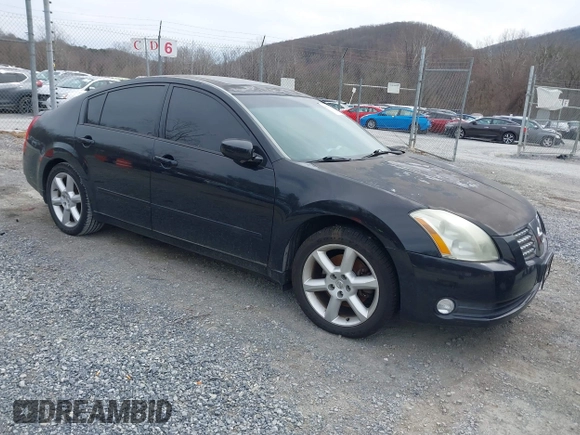 2006 Nissan Maxima 3.5 SE with VIN 1N4BA41E46C858527, listed as a IAAI auction lot 41770677 with 143,819 mi miles. Bid and sale history available at carsss.com. Image 1.