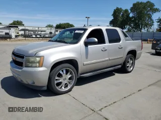 2007 Chevrolet Avalanche LTZ z VIN 3GNFK12317G159012, wystawiony jako Copart lot #57343635 z przebiegiem 181 845 mil mil oraz Szkoda całkowita • Salvage title. Historia ofert i sprzedaży dostępna na DreamBid. Obrazek 1.