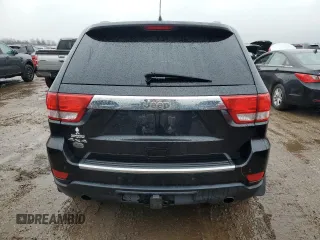 2013 Jeep Grand Cherokee Overland with VIN 1C4RJFCT9DC615096, listed as a Copart auction lot 86817074 with 112,421 mi miles and Salvage Title. Bid and sale history available at carsss.com. Image 6.