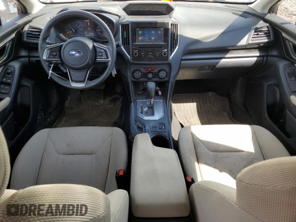 2020 Subaru Impreza Premium with VIN 4S3GTAV67L3722058, listed as a Copart auction lot 54587185 with 85,150 mi miles and Salvage title. Bid and sale history available at DreamBid. Image 8.
