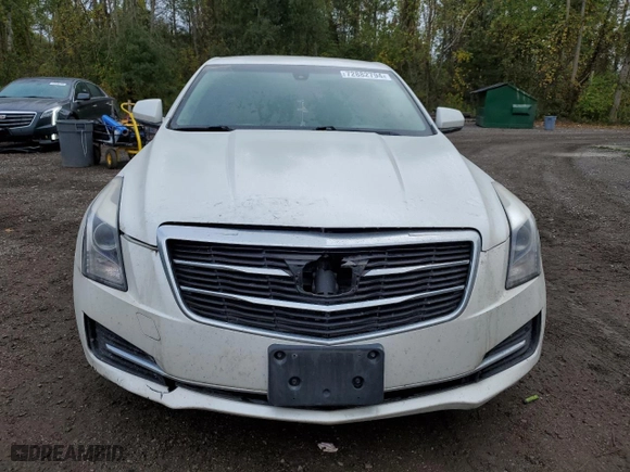 2015 Cadillac ATS Sedan Standard AWD with VIN 1G6AG5RX0F0141322, listed as a Copart auction lot 72882794 with 0 mi miles and Non Repairable. Bid and sale history available at carsss.com. Image 5.
