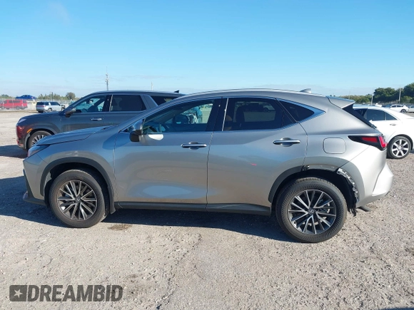 2025 Lexus NX with VIN 2T2GDCAZ0SC017810, listed as a IAAI auction lot 41672741 with 3,801 mi miles. Bid and sale history available at carsss.com. Image 14.