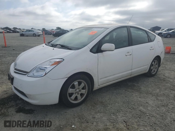 2004 Toyota Prius with VIN JTDKB20U140022774, listed as a Copart auction lot 53741515 with 0 mi miles and Salvage Title. Bid and sale history available at carsss.com. Image 1.