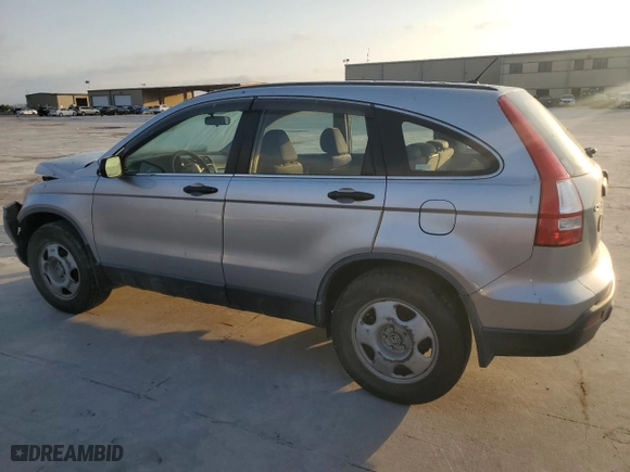 2008 Honda CR-V LX with VIN JHLRE383X8C001579, listed as a Copart auction lot 52487135 with 358,123 mi miles and Salvage Title. Bid and sale history available at carsss.com. Image 2.