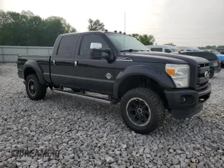2015 Ford F-250 Lariat with VIN 1FT7W2BT4FEA24992, listed as a Copart auction lot 57040065 with 151,573 mi miles and Salvage title. Bid and sale history available at DreamBid. Image 4.