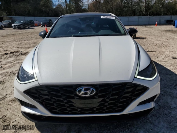 2020 Hyundai Sonata SEL Plus with VIN 5NPEJ4J23LH029221, listed as a Copart auction lot 45034555 with 79,554 mi miles and Salvage Title. Bid and sale history available at carsss.com. Image 5.