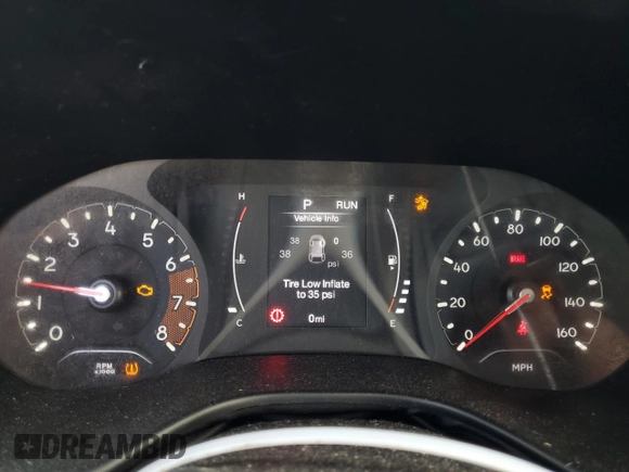 2022 Jeep Compass Sport z VIN 3C4NJCAB1NT145580, wystawiony jako Copart lot #47773065 z przebiegiem Nie podano mil oraz Szkoda całkowita • Salvage title. Historia ofert i sprzedaży dostępna na DreamBid. Obrazek 9.