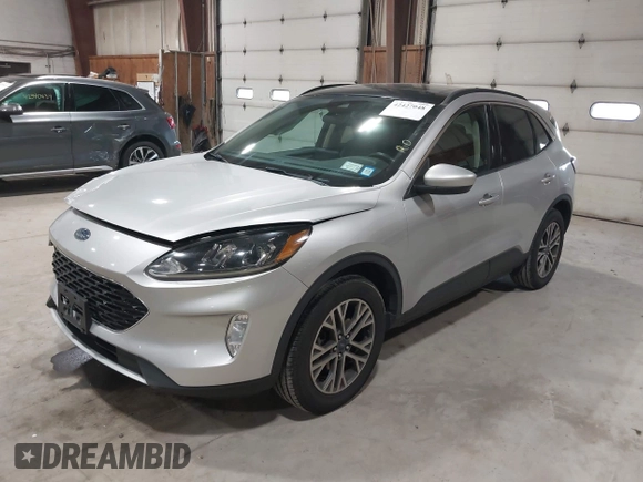 2020 Ford Escape SEL with VIN 1FMCU9H63LUA19326, listed as a IAAI auction lot 42427048 with 57,956 mi miles and . Bid and sale history available at DreamBid. Image 2.