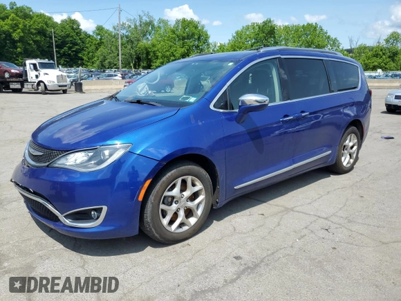 2020 Chrysler Pacifica Limited with VIN 2C4RC1GG0LR284747, listed as a Copart auction lot 59002405 with 68,873 mi miles and Salvage title. Bid and sale history available at DreamBid. Image 1.