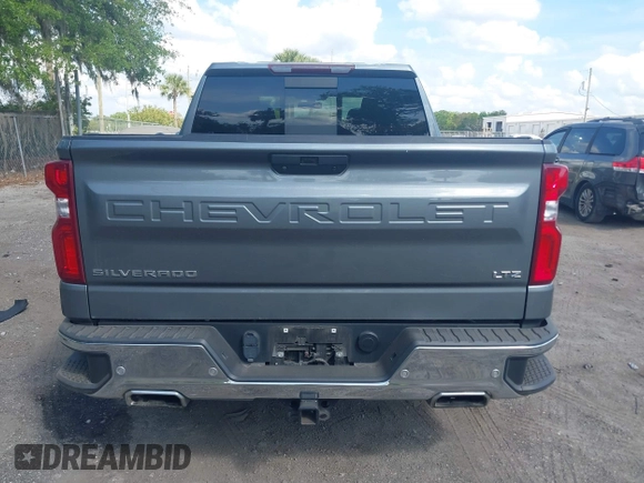 2021 Chevrolet Silverado 1500 LTZ with VIN 3GCUYGED0MG197753, listed as a IAAI auction lot 41792439 with 79,589 mi miles and . Bid and sale history available at DreamBid. Image 16.