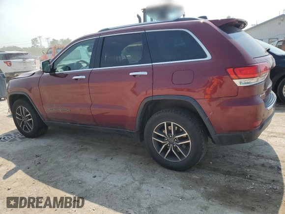 2020 Jeep Grand Cherokee Limited with VIN 1C4RJFBG9LC340171, listed as a Copart auction lot 60220535 with 95,647 mi miles and Salvage title. Bid and sale history available at DreamBid. Image 2.