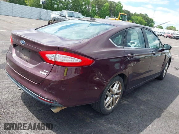 2013 Ford Fusion SE with VIN 3FA6P0HR8DR114350, listed as a IAAI auction lot 42189415 with 187,407 mi miles and . Bid and sale history available at DreamBid. Image 4.