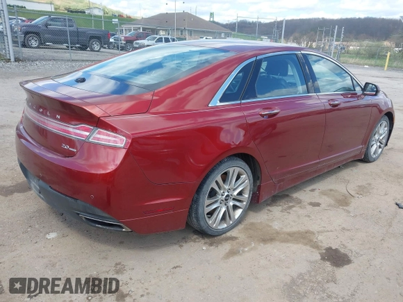 2014 Lincoln MKZ with VIN 3LN6L2G97ER806003, listed as a IAAI auction lot 42008103 with 93,511 mi miles and . Bid and sale history available at DreamBid. Image 4.