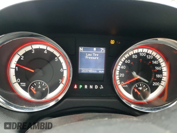 2011 Dodge Grand Caravan Crew with VIN 2D4RN5DG2BR762738, listed as a Copart auction lot 49528955 with 203,748 mi miles and Clean Title. Bid and sale history available at DreamBid. Image 9.