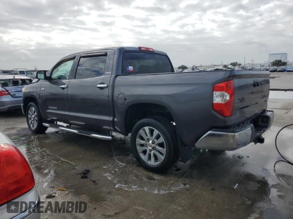2017 Toyota Tundra 2WD Limited with VIN 5TFFW5F12HX217042, listed as a Copart auction lot 85084754 with 75,864 mi miles and Salvage Title. Bid and sale history available at carsss.com. Image 2.