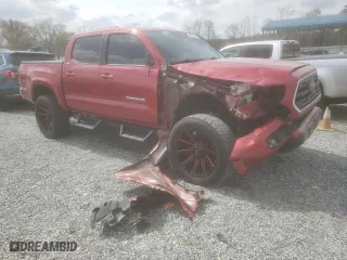 2019 Toyota Tacoma 4WD SR with VIN 3TMCZ5AN2KM217172, listed as a Copart auction lot 50065195 with 49,858 mi miles and Salvage Title. Bid and sale history available at carsss.com. Image 4.