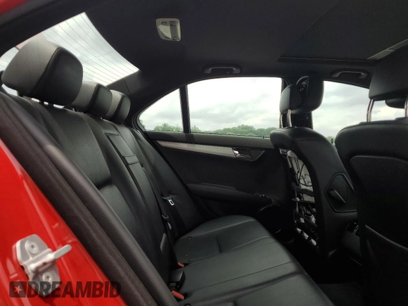 2008 Mercedes-Benz C 300 Sport with VIN WDDGF54X58F037691, listed as a Copart auction lot 58931555 with Not provided miles and Salvage title. Bid and sale history available at DreamBid. Image 10.