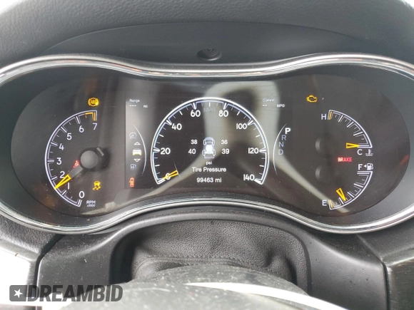 2018 Jeep Grand Cherokee Altitude with VIN 1C4RJFAG5JC219944, listed as a Copart auction lot 52030365 with 99,463 mi miles and Salvage title. Bid and sale history available at DreamBid. Image 9.