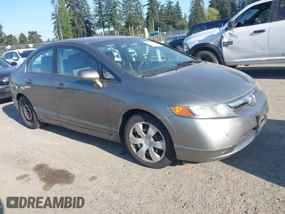 2006 Honda Civic LX with VIN 1HGFA16526L051492, listed as a IAAI auction lot 42170205 with 133,773 mi miles and . Bid and sale history available at DreamBid. Image 1.